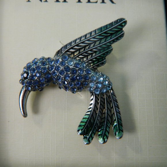 Napier Hummingbird Pin Brooch New - Picture 2 of 4